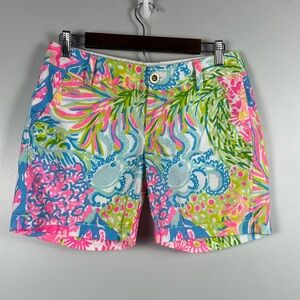Lilly Pulitzer The Jayne Short in Lovers Coral size 2